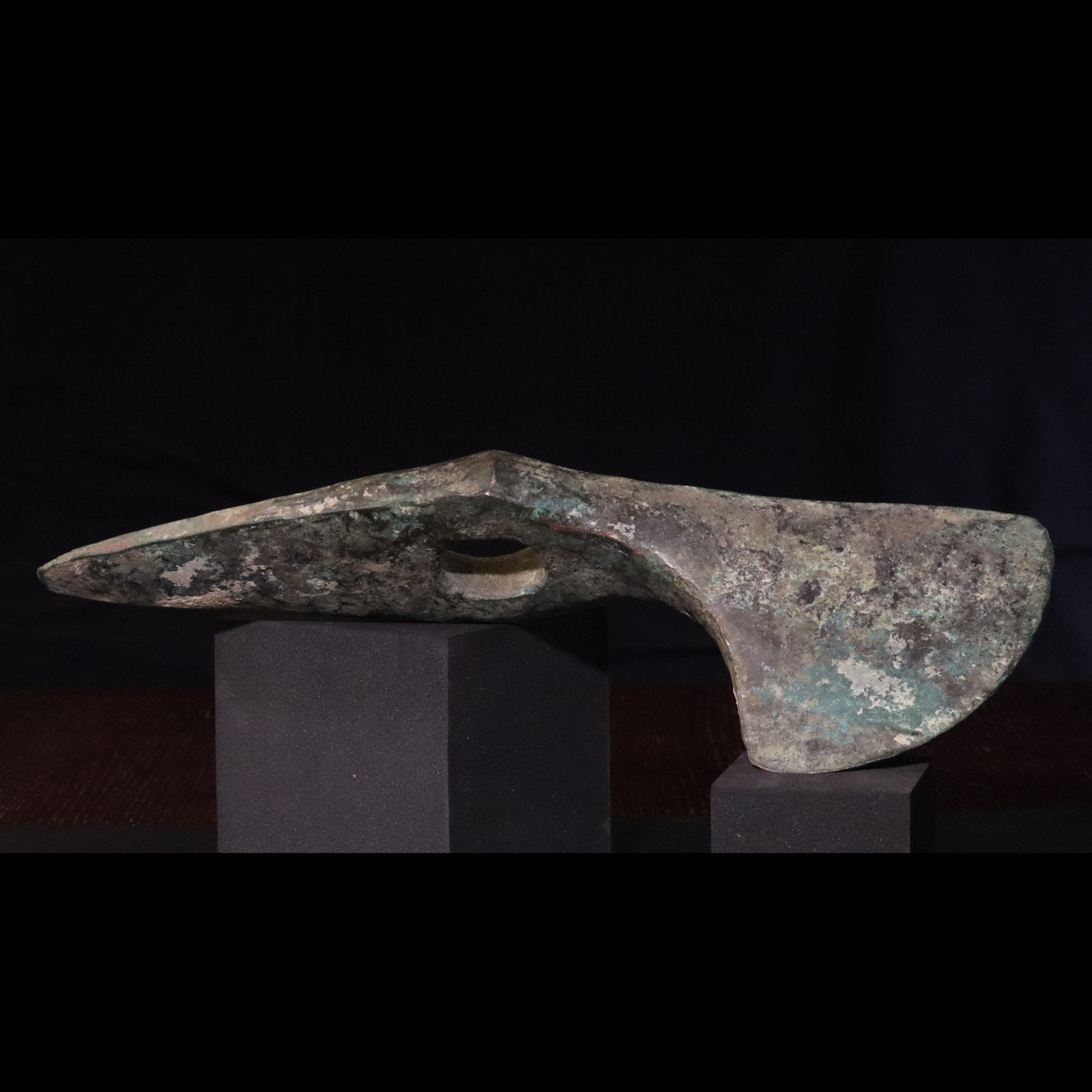 Copper pike - adze skeuomorphism